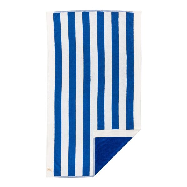 The Beach Towel - Crew Mediterranean Blue Stripe - Image 4