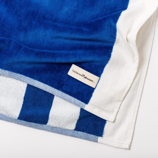 The Beach Towel - Crew Mediterranean Blue Stripe - Image 6