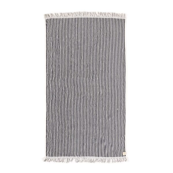 The Beach Towel - Lauren's Navy Stripe - Image 5