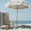 The Beach Towel - Lauren's Navy Stripe - Image 3