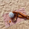 The Beach Towel - Lauren's Pink Stripe - Image 8