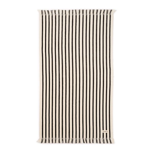 The Beach Towel - Monaco Black Stripe - Image 3