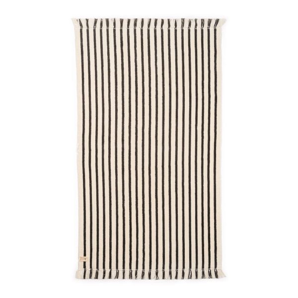 The Beach Towel - Monaco Black Stripe - Image 5