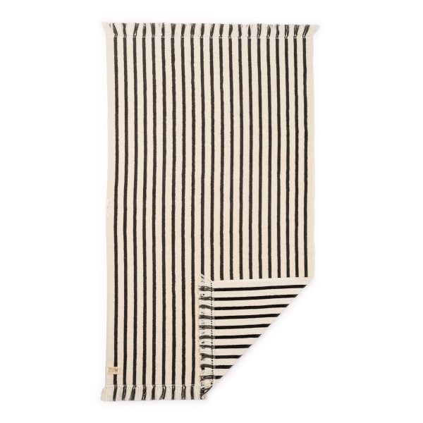 The Beach Towel - Monaco Black Stripe - Image 6