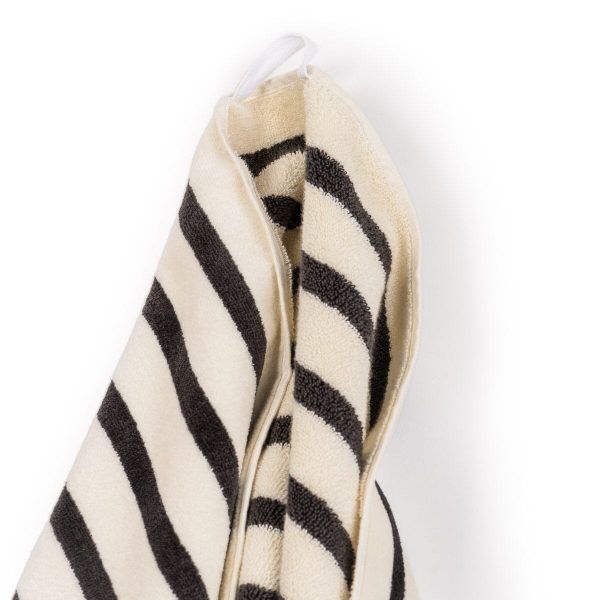 The Beach Towel - Monaco Black Stripe - Image 8