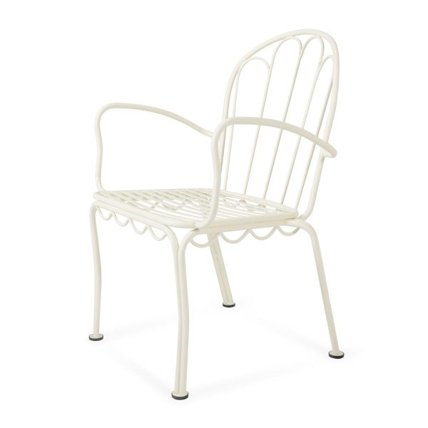 The Al Fresco Dining Chair - Antique White - Image 3