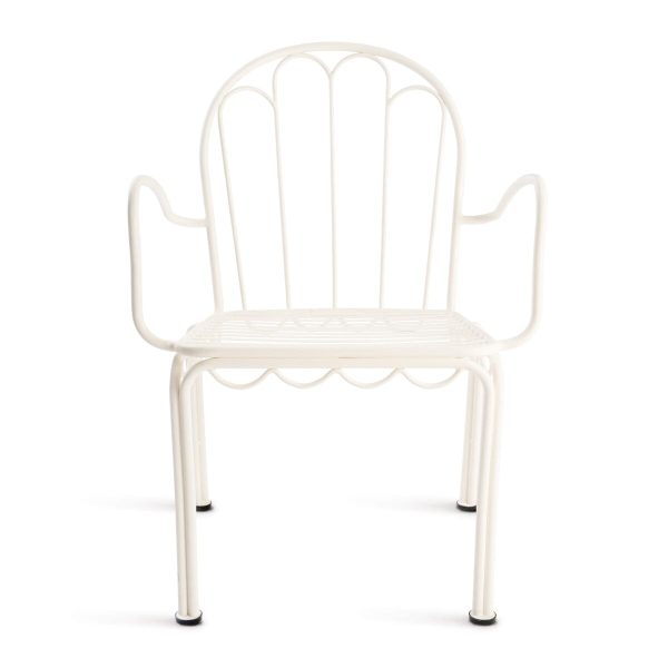 The Al Fresco Dining Chair - Antique White - Image 4