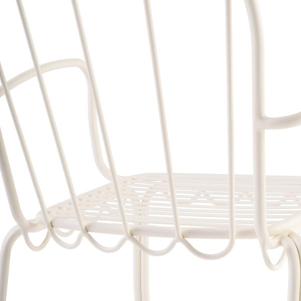 The Al Fresco Dining Chair - Antique White - Image 6