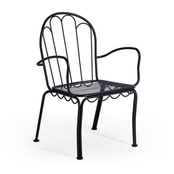 The Al Fresco Dining Chair Set - Vintage Black - Image 4