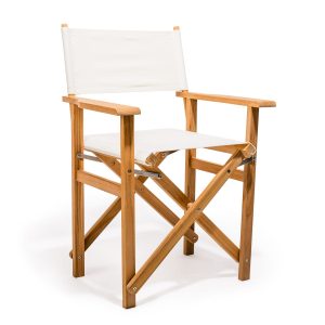 The Directors Chair - Table Height - Antique White