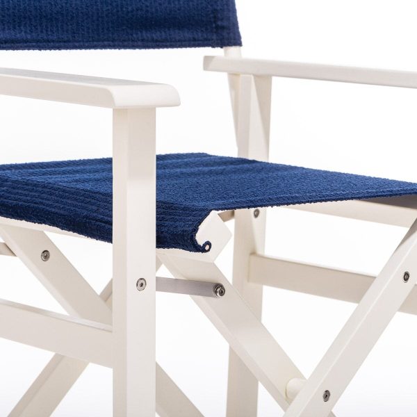 The Directors Chair - Table Height - Corduroy Navy - Image 4