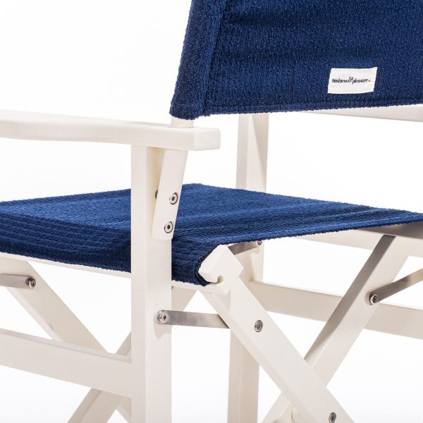 The Directors Chair - Table Height - Corduroy Navy - Image 5