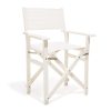 The Directors Chair - Table Height - Corduroy Antique White