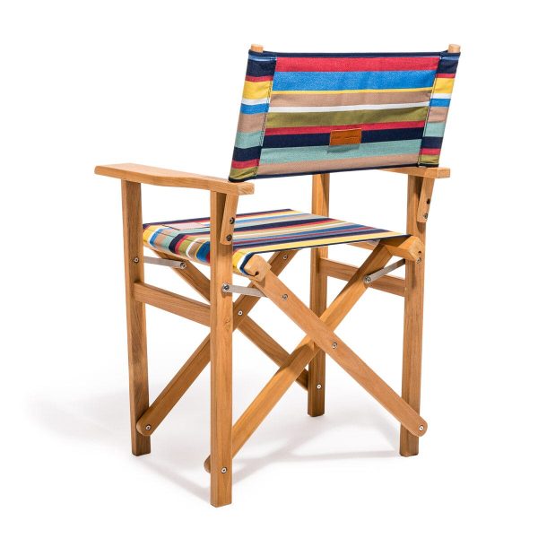 The Directors Chair - Table Height - Market Stripe - Image 2