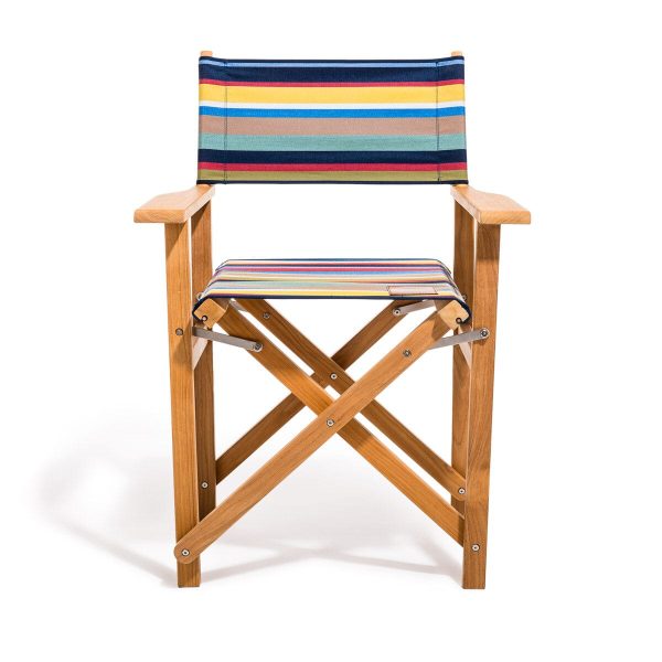 The Directors Chair - Table Height - Market Stripe - Image 3
