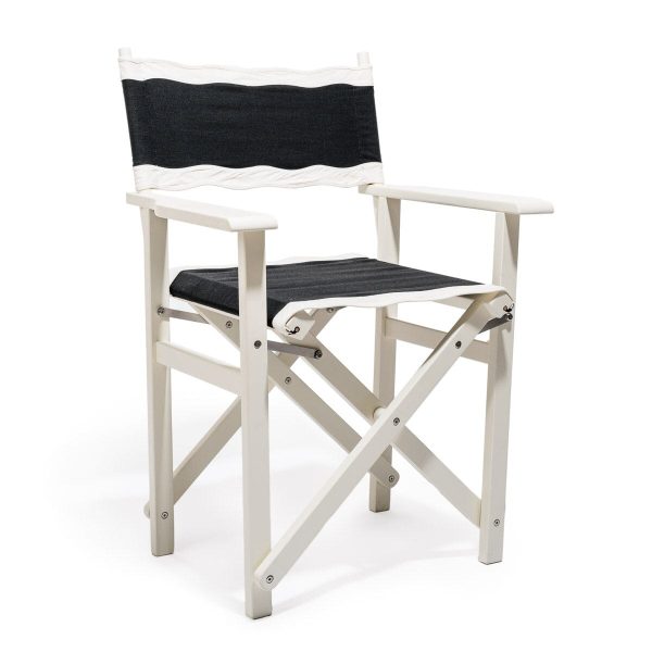 The Directors Chair - Table Height - Rivie Black