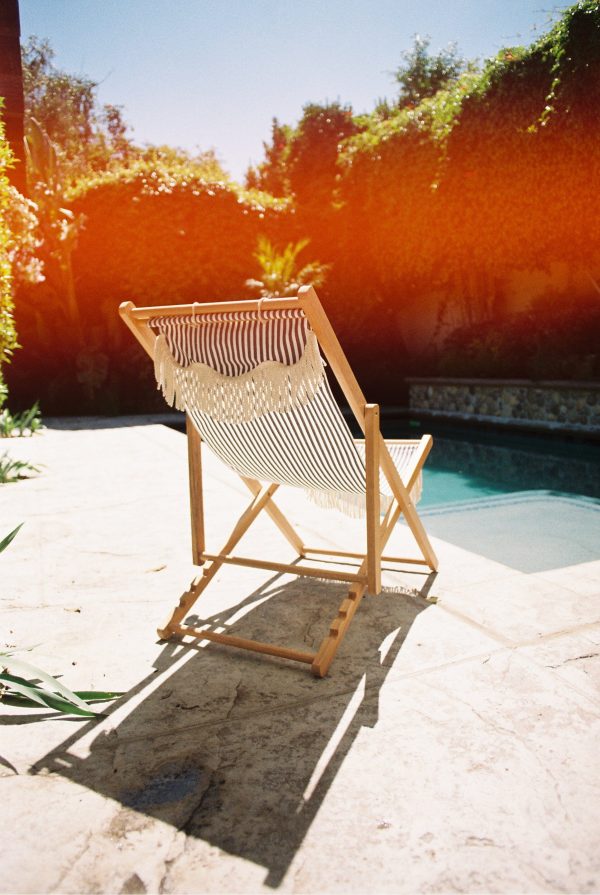 The Sling Chair - Lauren's Navy Stripe - Image 6