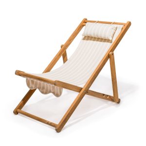 The Sling Chair - Monaco Natural Stripe