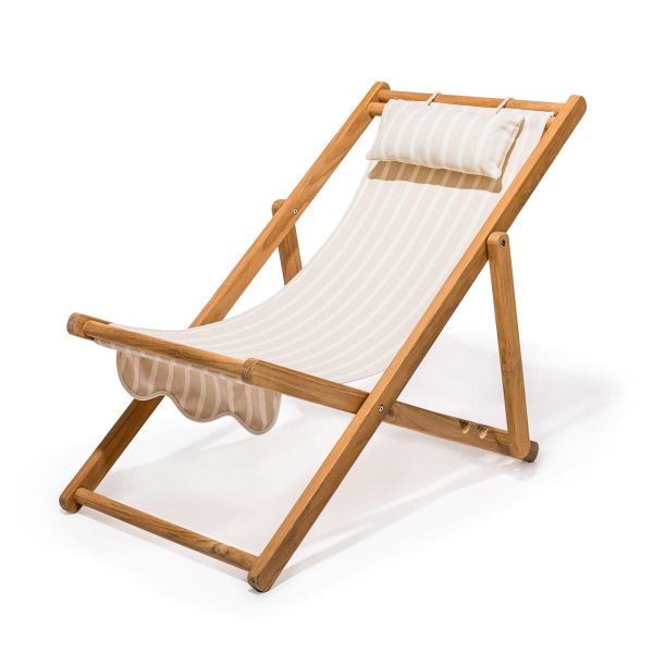 The Sling Chair - Monaco Natural Stripe