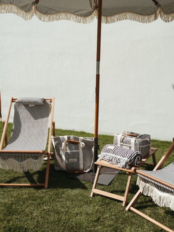 The Sling Chair - Lauren's Navy Stripe - Image 2