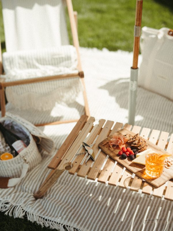 The Folding Picnic Table - Teak - Image 10