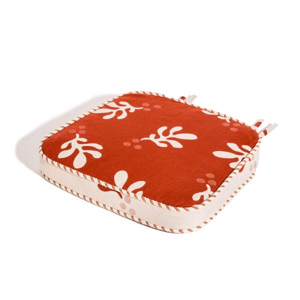 The Al Fresco Dining Chair Cushion - Benoît Le Sirenuse Jacquard