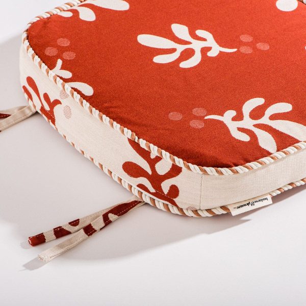 The Al Fresco Dining Chair Cushion - Benoît Le Sirenuse Jacquard - Image 3