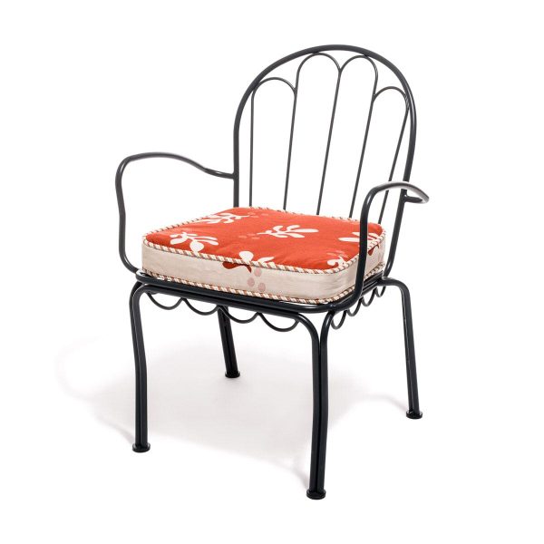 The Al Fresco Dining Chair Cushion - Benoît Le Sirenuse Jacquard - Image 5