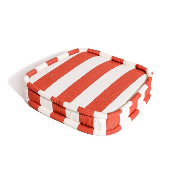 The Al Fresco Dining Chair Cushion - Crew Le Sirenuse Stripe