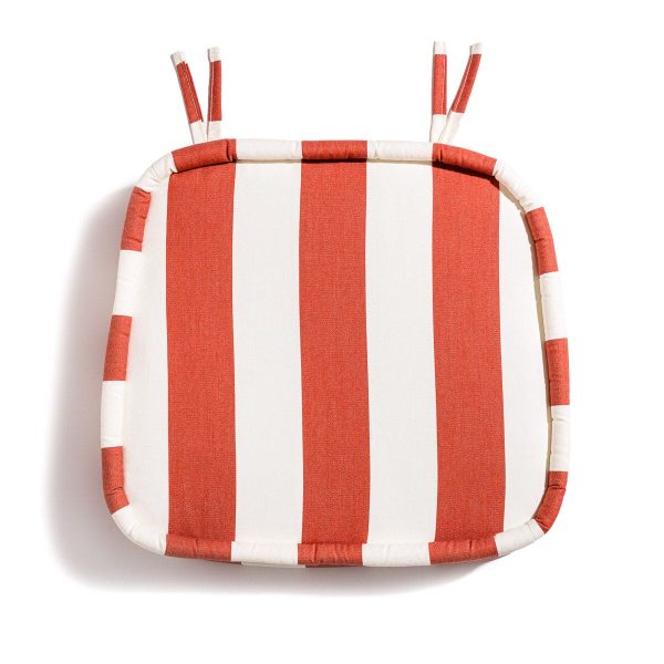 The Al Fresco Dining Chair Cushion - Crew Le Sirenuse Stripe - Image 3
