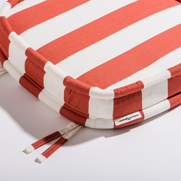 The Al Fresco Dining Chair Cushion - Crew Le Sirenuse Stripe - Image 4