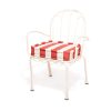 The Al Fresco Dining Chair Cushion - Crew Le Sirenuse Stripe - Image 5