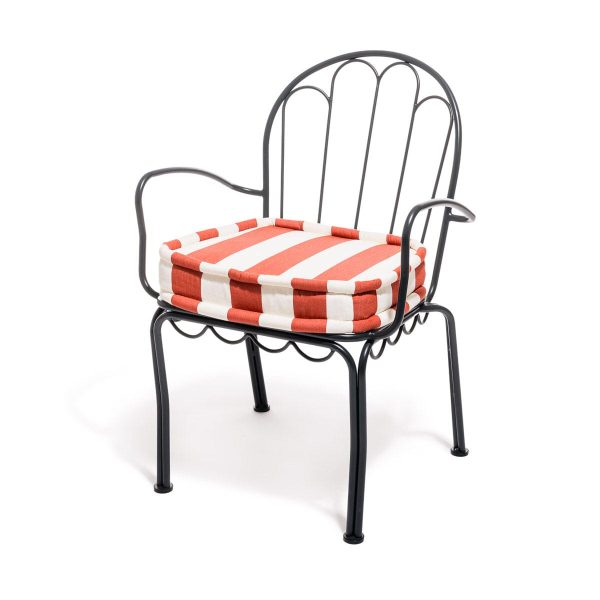 The Al Fresco Dining Chair Cushion - Crew Le Sirenuse Stripe - Image 6