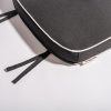 The Al Fresco Dining Chair Cushion - Rivie Black - Image 5