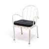 The Al Fresco Dining Chair Cushion - Rivie Black - Image 6