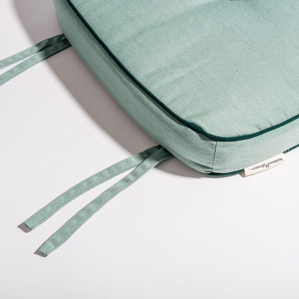 The Al Fresco Dining Chair Cushion - Rivie Green - Image 6