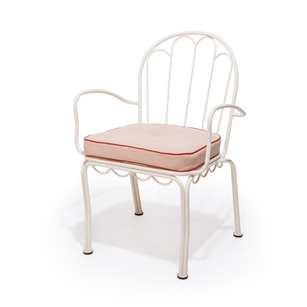 The Al Fresco Dining Chair Cushion - Rivie Pink - Image 5