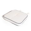 The Al Fresco Dining Chair Cushion - Rivie White