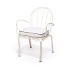 The Al Fresco Dining Chair Cushion - Rivie White - Image 5