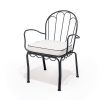 The Al Fresco Dining Chair Cushion - Rivie White - Image 6