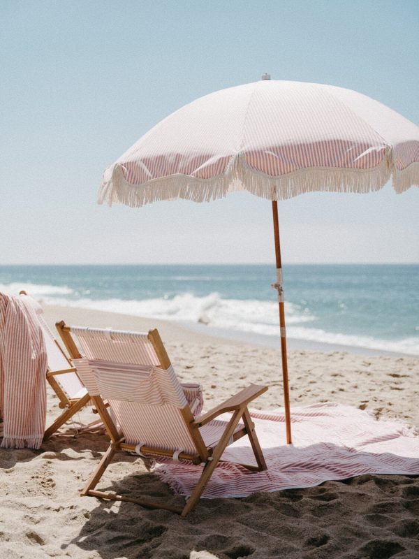 The Beach Blanket - Lauren's Pink Stripe - Image 4