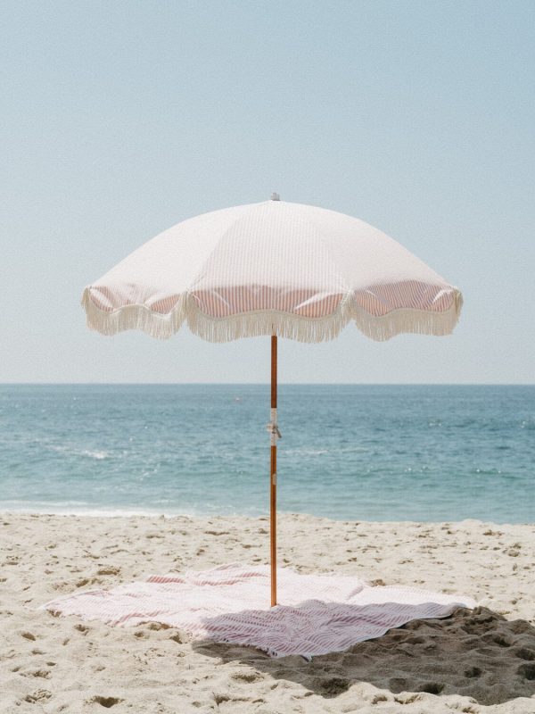 The Beach Blanket - Lauren's Pink Stripe - Image 2