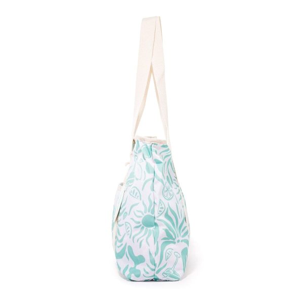 The Volcano Beach Bag - Last Mango Green Tiki - Image 2