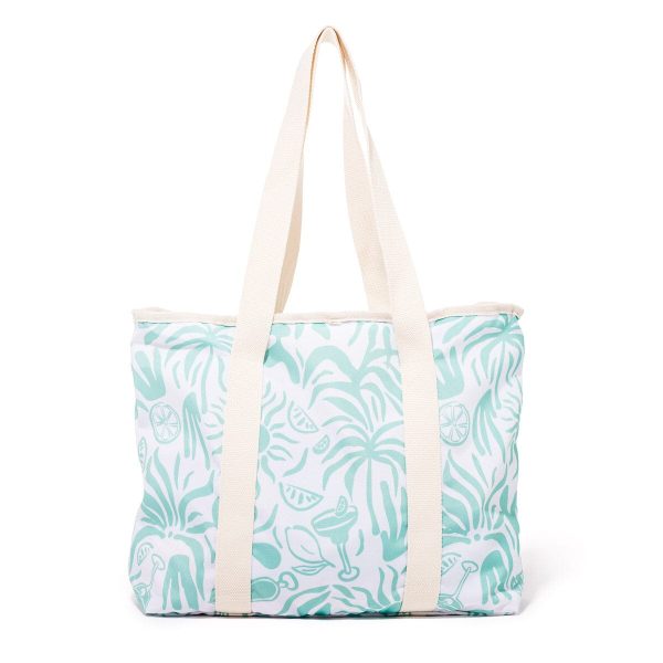 The Volcano Beach Bag - Last Mango Green Tiki - Image 3