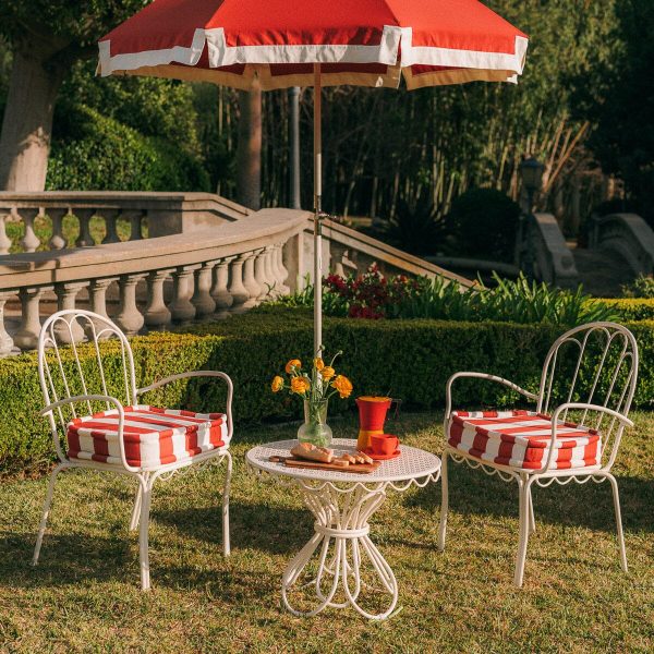 The Al Fresco Dining Chair Cushion - Crew Le Sirenuse Stripe - Image 7