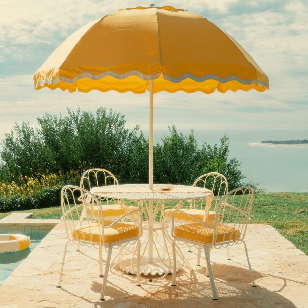 The Al Fresco Dining Chair Cushion - Rivie Mimosa - Image 2