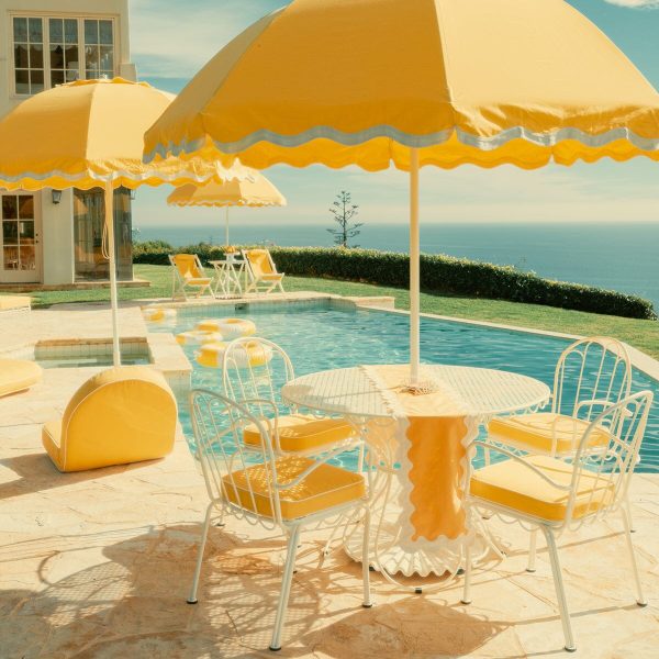 The Al Fresco Dining Chair Cushion - Rivie Mimosa - Image 7