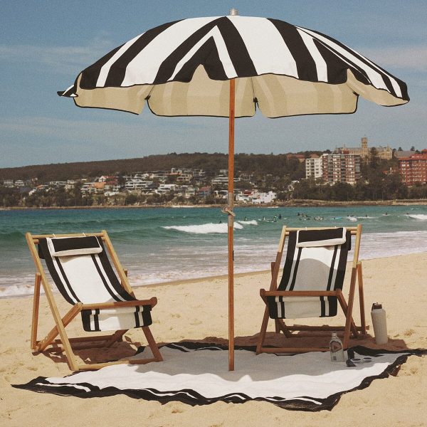The Beach Blanket - Coco Republic - Black White - Image 2