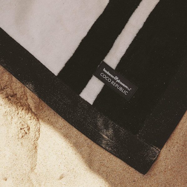 The Beach Blanket - Coco Republic - Black White - Image 8