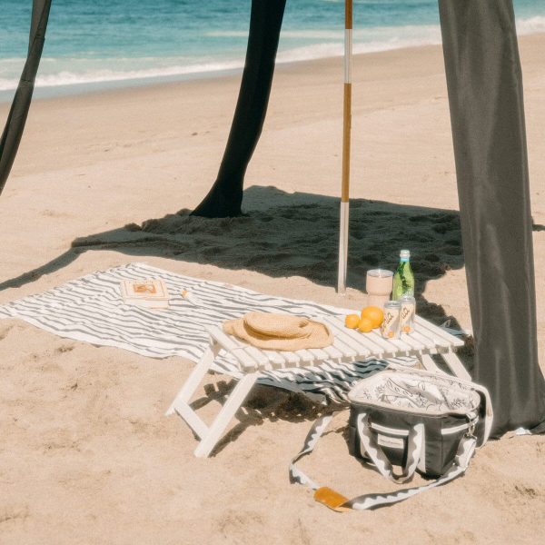 The Beach Towel - Monaco Black Stripe - Image 11